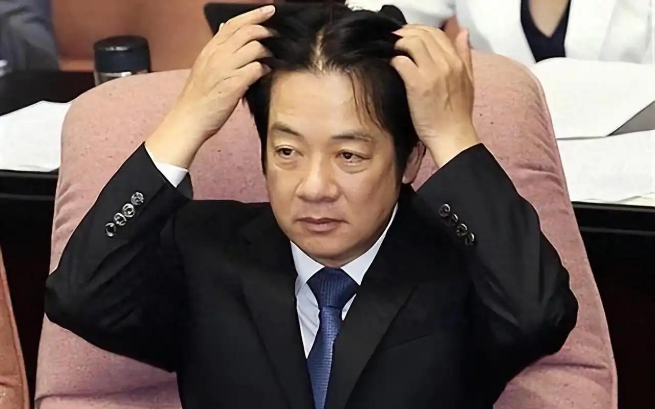 赖清德说，对岸称“中国台湾省”，说台湾是中国一部分，如此“并吞”台湾“主权”，是