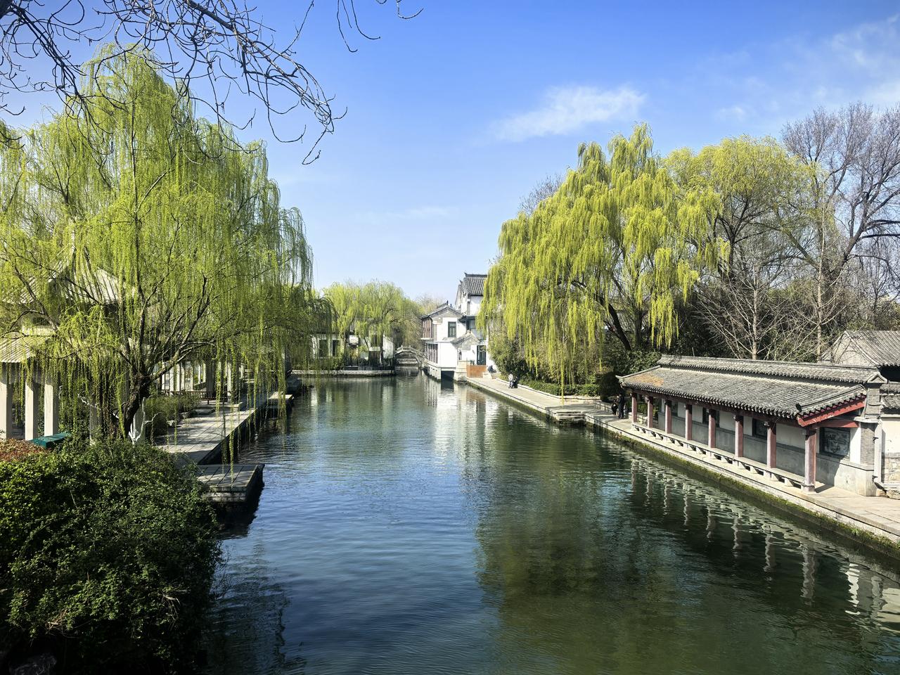 明湖四季春夏秋冬