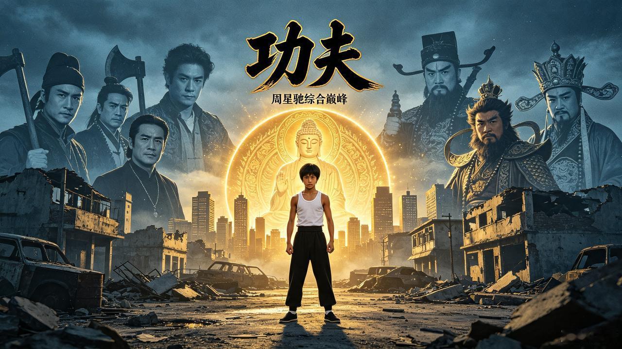 周星驰佳作众多，喜剧风格分两个阶段，综合演技、剧本深度、口碑影响力，《大话西游之