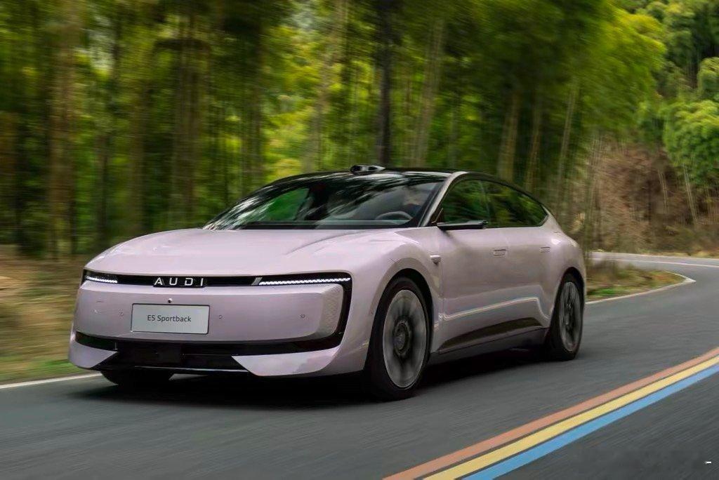取消了四环logo的奥迪E5sportback，大家觉得怎么样？纯电车型新设计