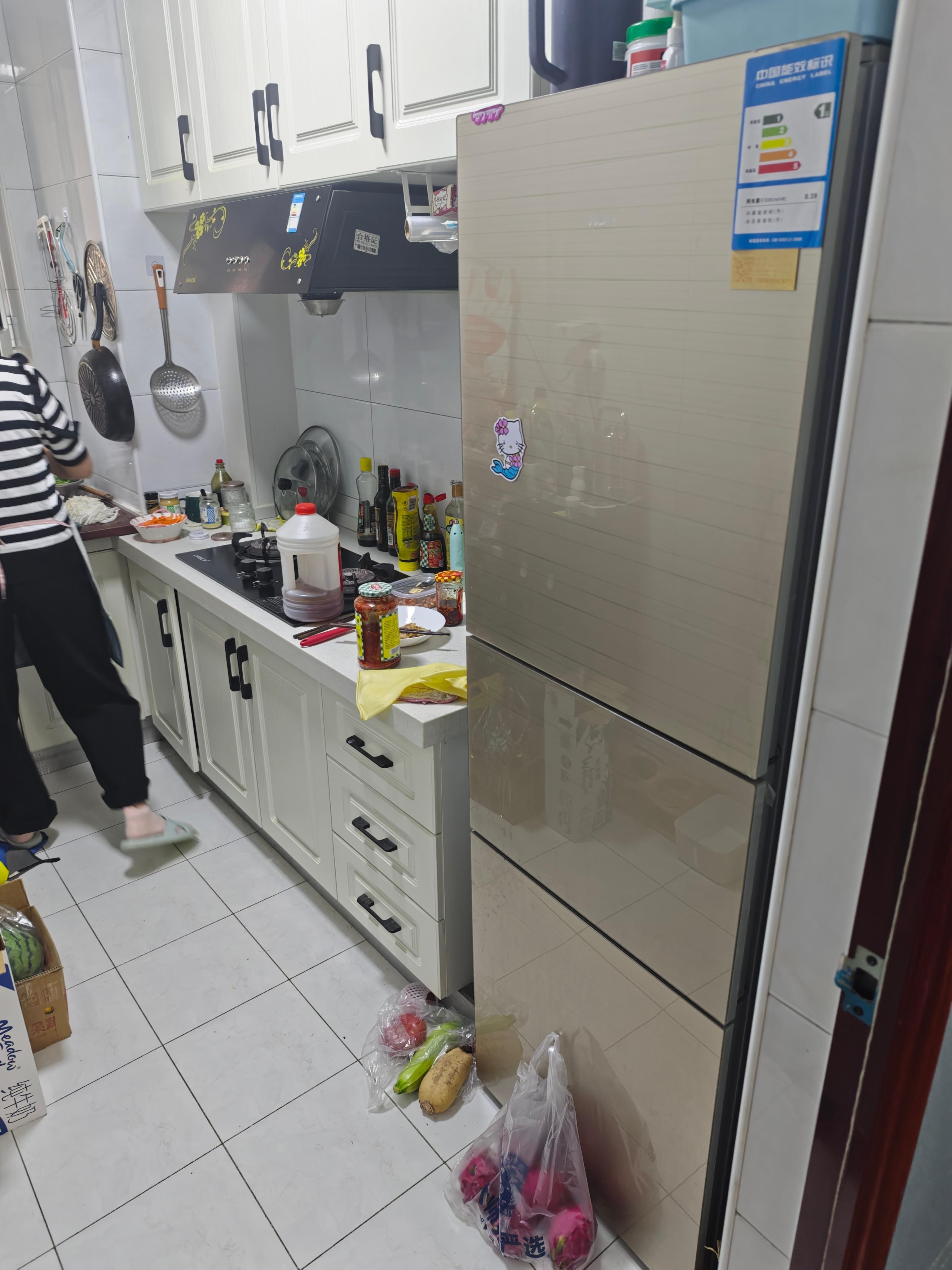 你们家冰箱是放在什么位置？厨房还是餐厅？我家有2个冰箱，现在租的房子原来就有个小