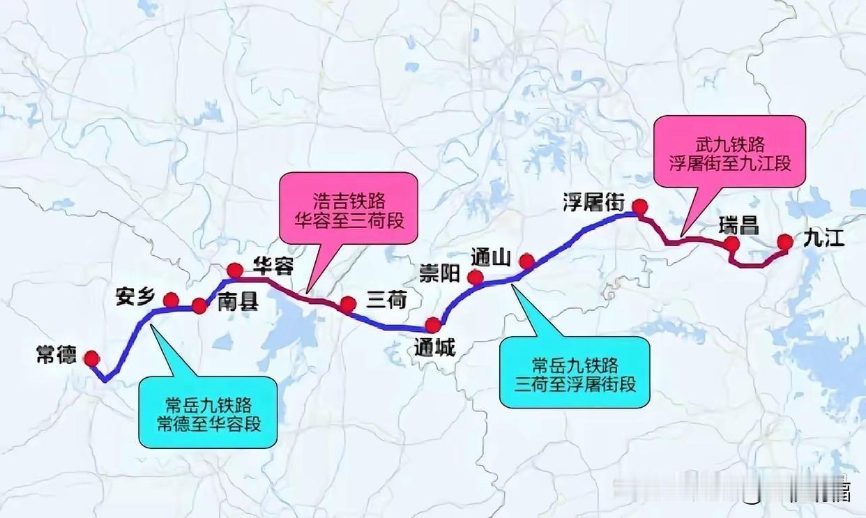 常岳九铁路的南北线之争，最终还是湖北的北线方案胜出了。赣西北那么大的区域，手无寸