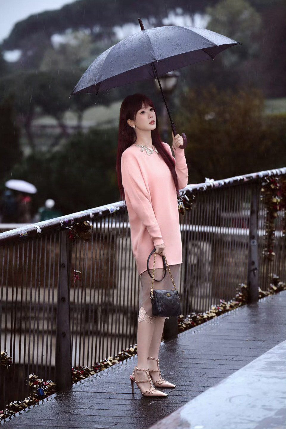 罗马的春天杨紫摄影：陆文