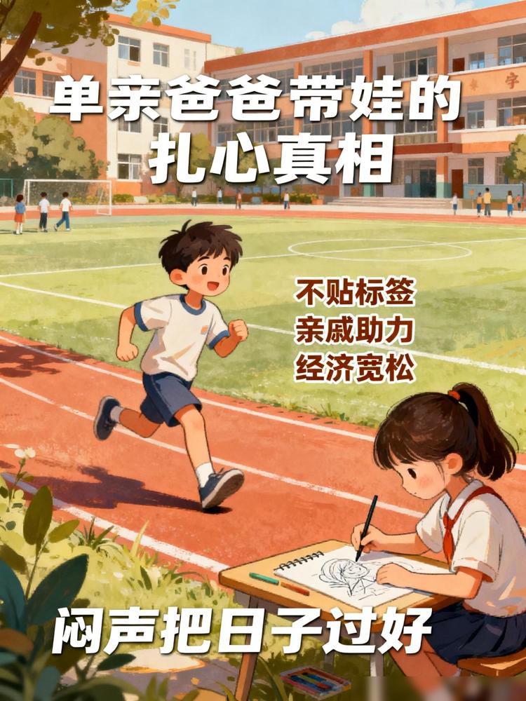 为什么生活中到处都能见到单亲妈妈，却很少看到单亲爸爸？原因很简单，因为单亲爸爸带