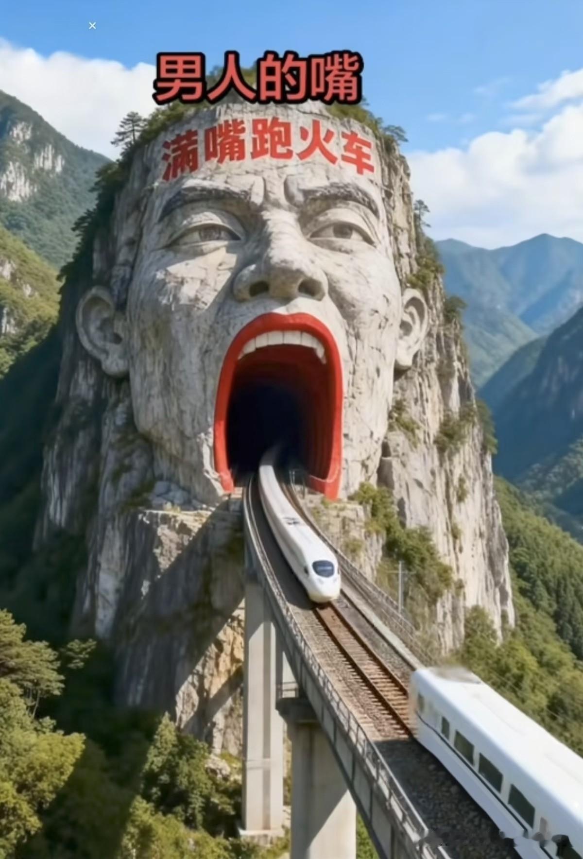 “满嘴跑火车”就是这么来的吗[？？？]声明：我可不是这样的人哦