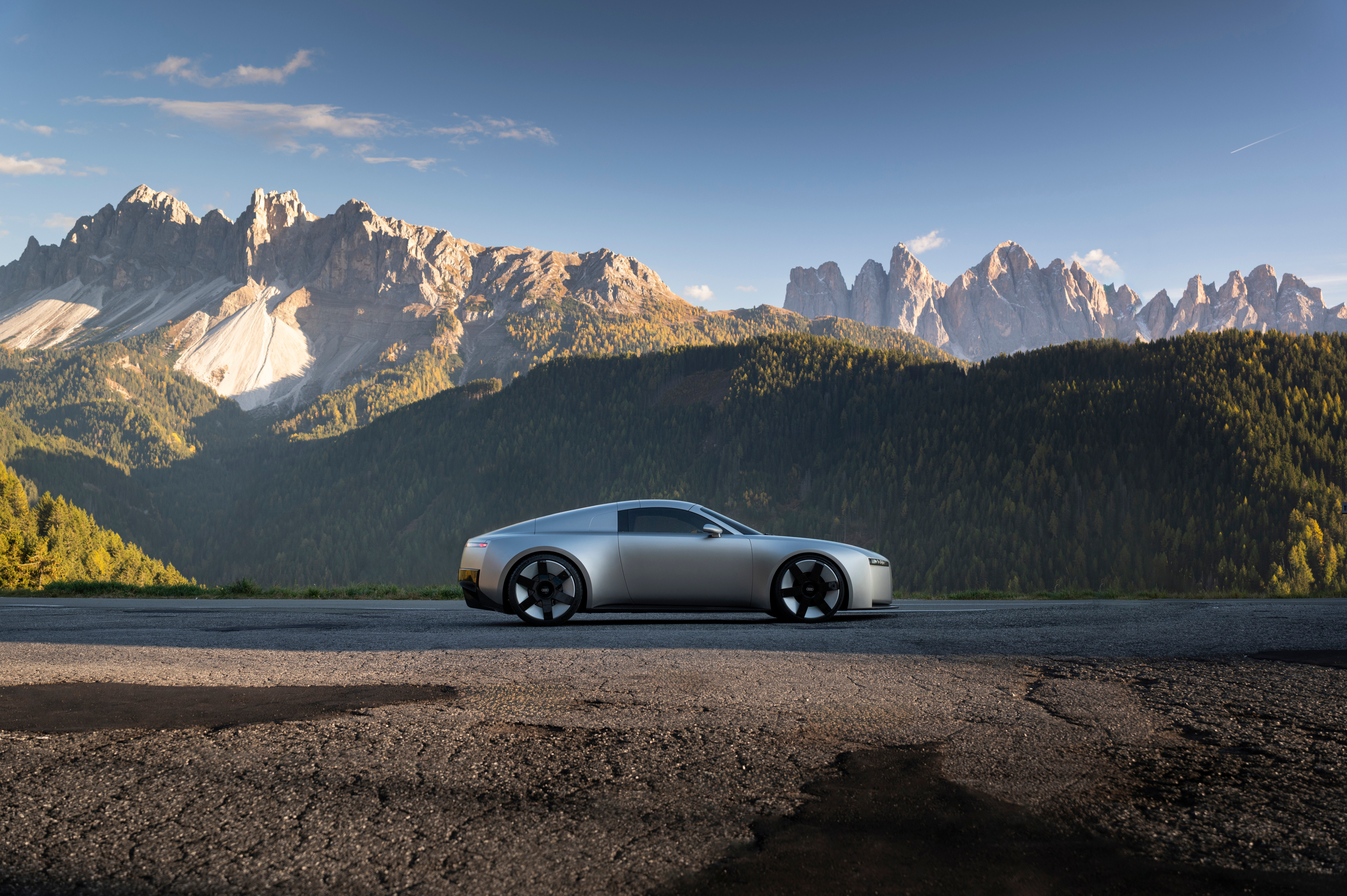 一天一张文艺照ConceptC的垂直格栅将在奥迪全系车型中广泛应用～奥迪设计