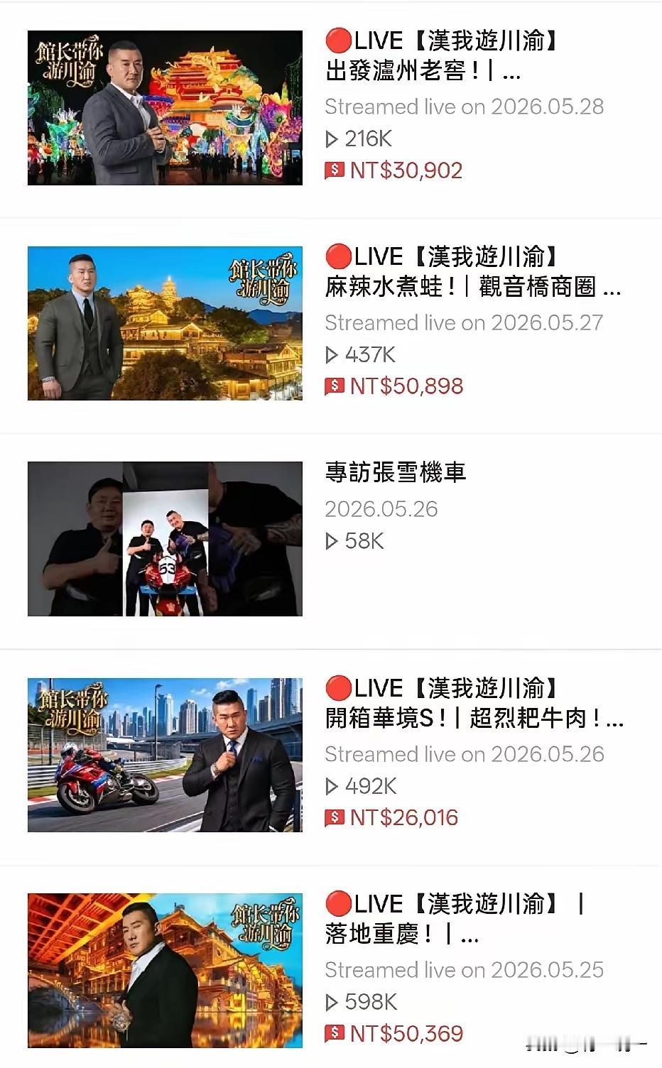 “网红”就是“网红”，在大陆走走看看一天就赚好几万元。看看台湾的“网红”馆长陈