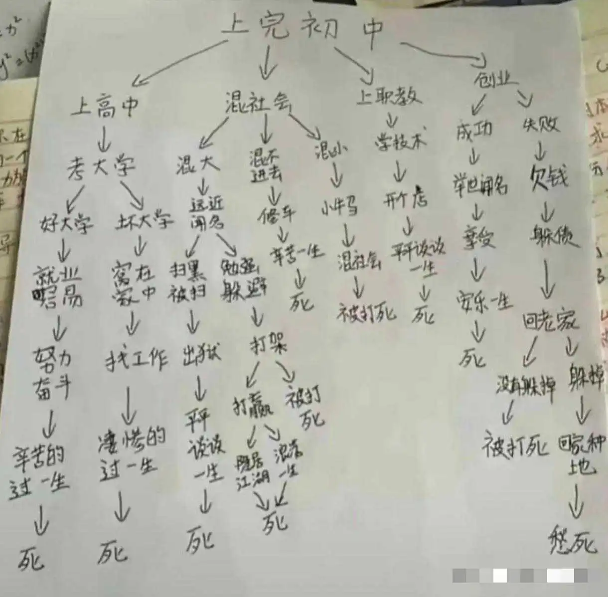 这居然是儿子写的！真是快把我肺气炸了！！