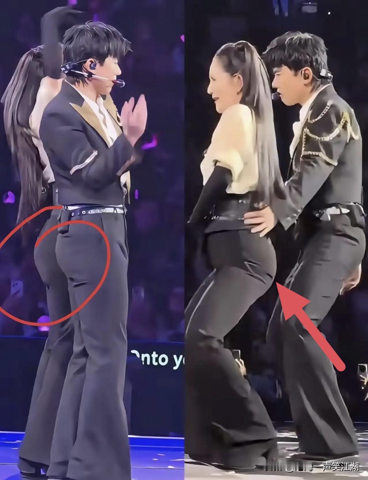 没有对比就没有伤害呀，谢娜2026跨年晚会把小蛮腰跨丢了。曾经的她也是那么