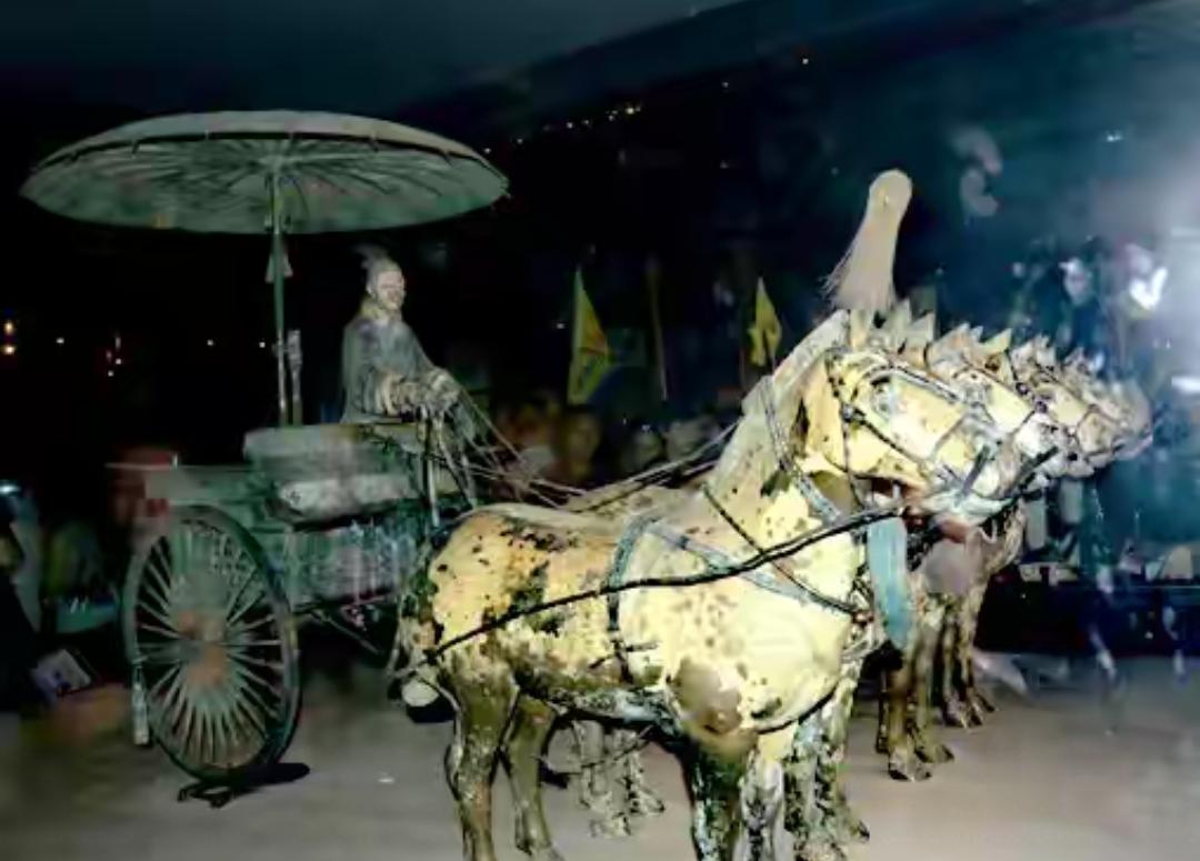 凌晨五点半，临潼秦陵北路的酒店窗外就响起拖行李箱的声音。去看兵马俑的人，比太阳起