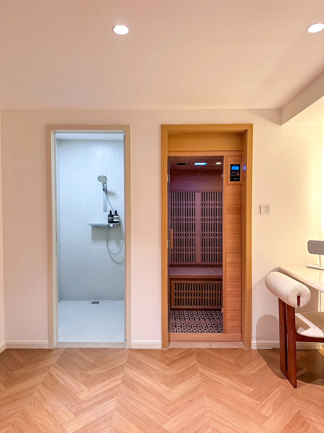 别墅地下室的私享SPA｜在家也能躺平蒸桑拿