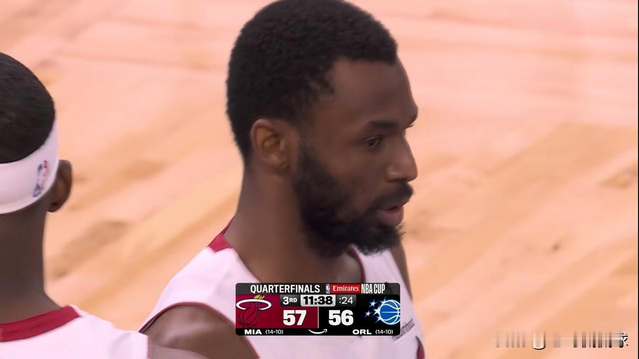 恭喜热火大将维金斯超额完成任务！虽然今天热火在客场以108：117输给了魔术，无