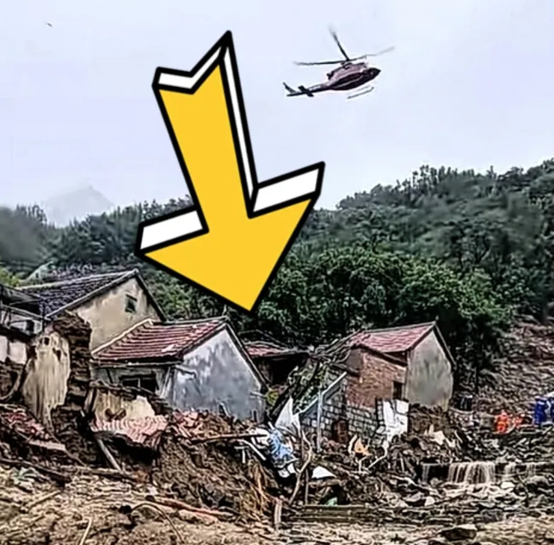 莱芜石屋子村遭遇山体滑坡，看这房子大多是三四十年前建造的，无论抗震性能还是抵御自
