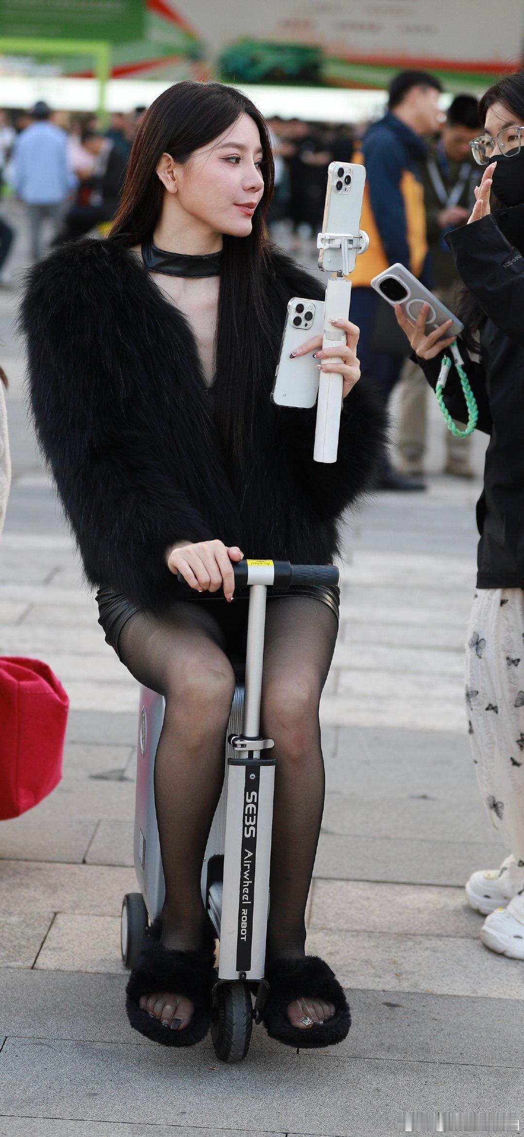 我的日常plog时尚街拍今天穿什么