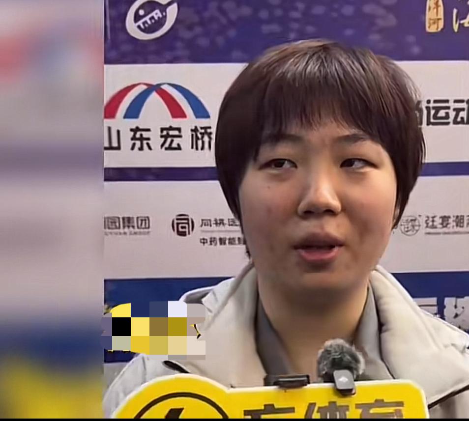 蒯曼赛后采访：莎姐没来缺少底气，感谢深圳大学让我打一单吧！乒超联赛南京站，深