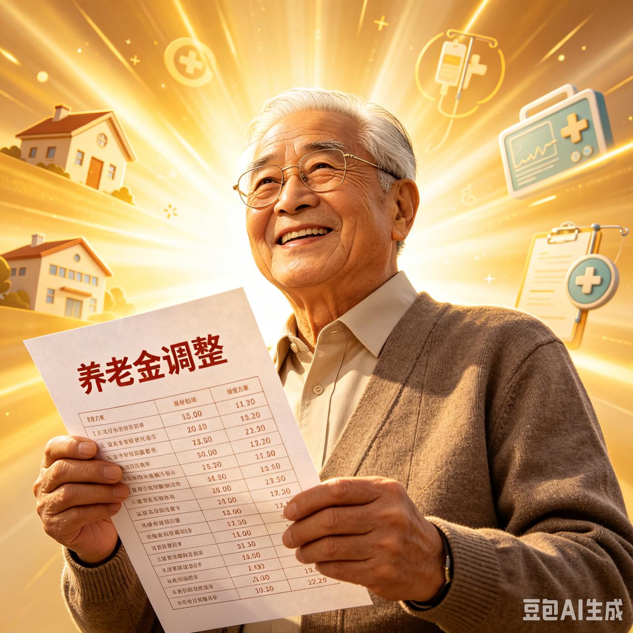 今年的养老金能否调整，许多退休人员都很关心。下面是人社部、财政部近5年（202