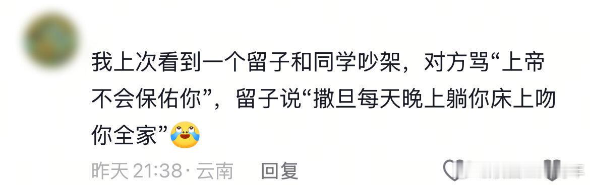 《外国人吵架毫无杀伤力🫰》