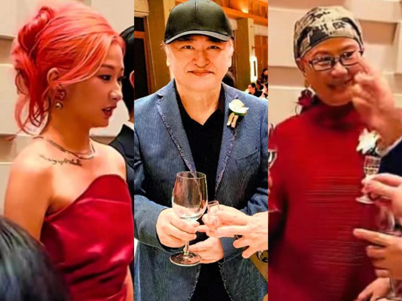 刘欢34岁的女儿大婚。本来大喜的日子,网友们却审判起了一家三口的头部造型!婚