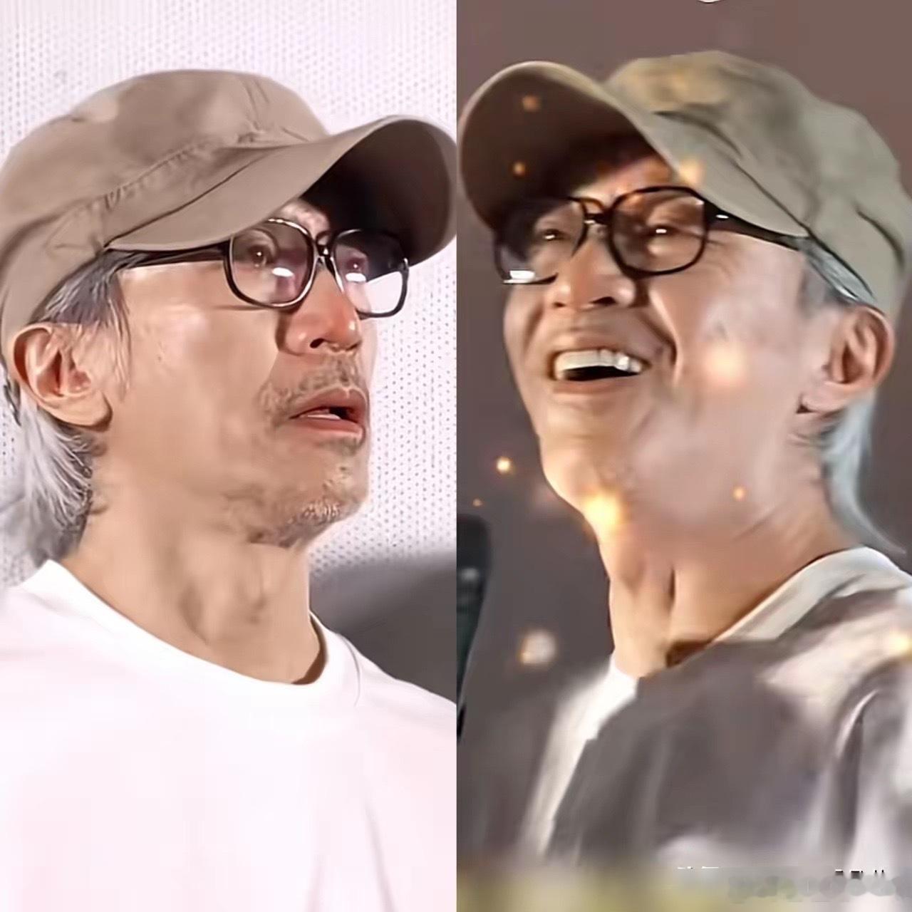 果然事业是男人最好的医美谁也逃不过！周星驰在港圈以为自己过气了，到了内地一看，原