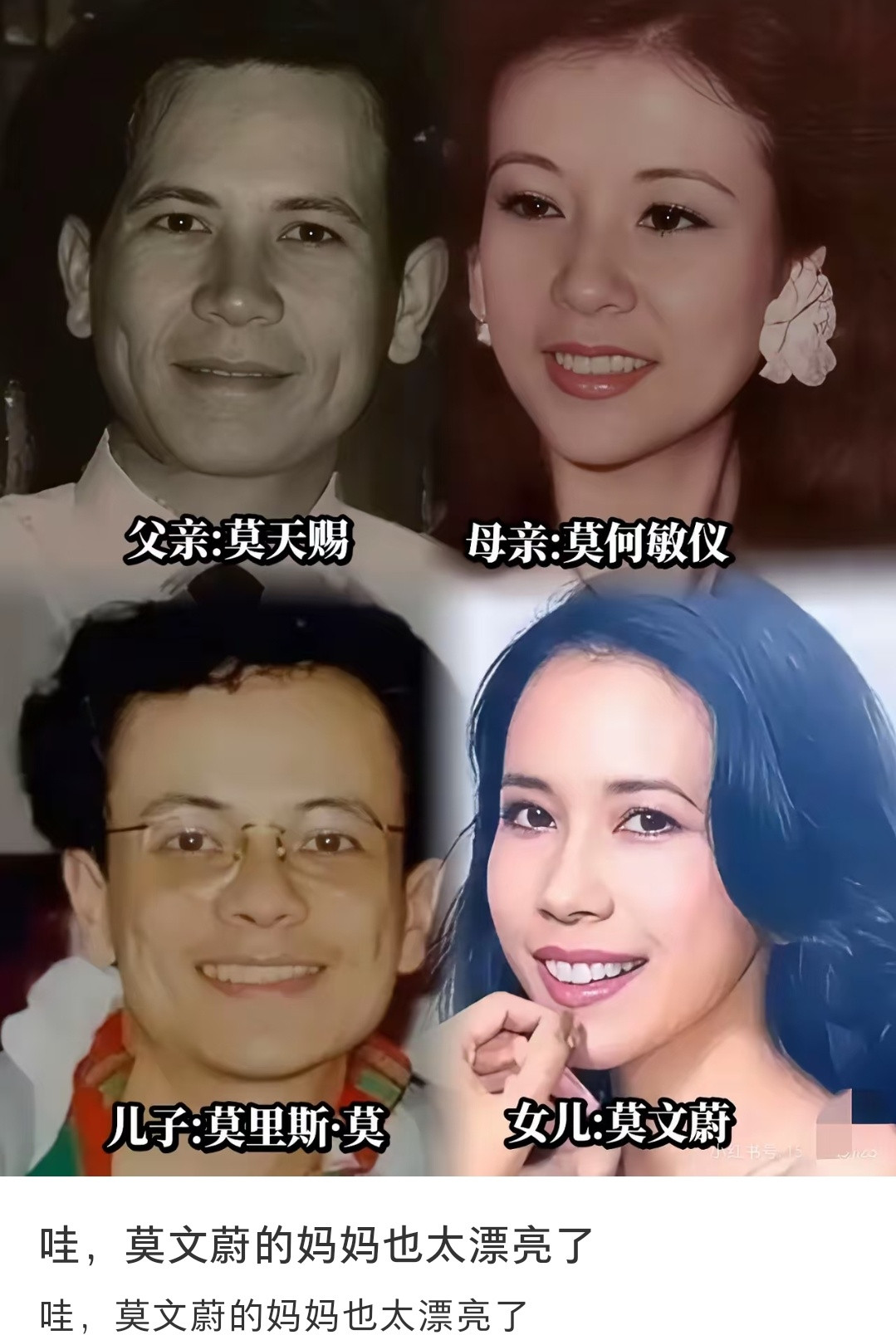 这个混血还不如不混，直接继承妈妈的颜值多好