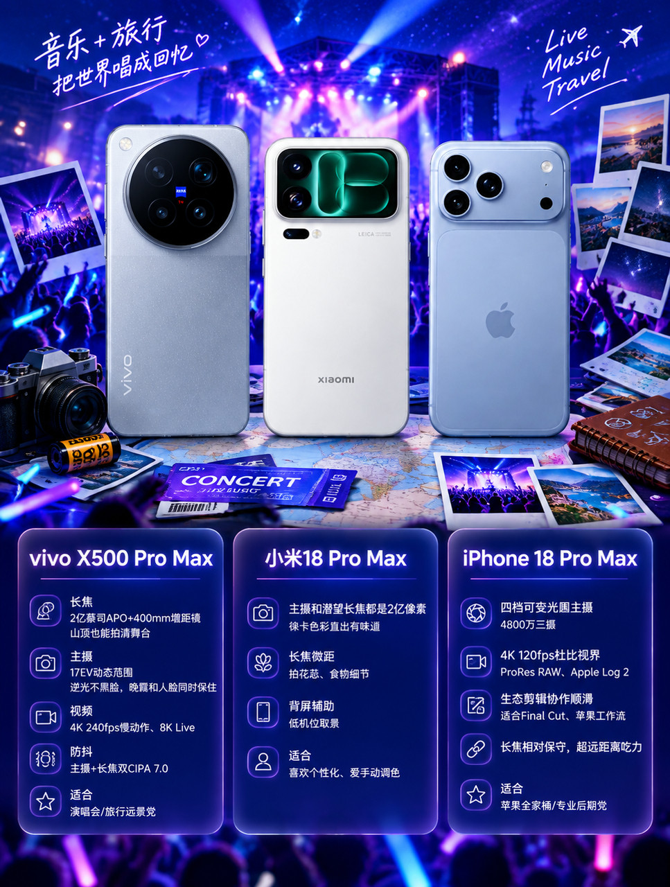 九月换机别乱冲！三台ProMax按场景选📱最近问爆了：vivoX500P