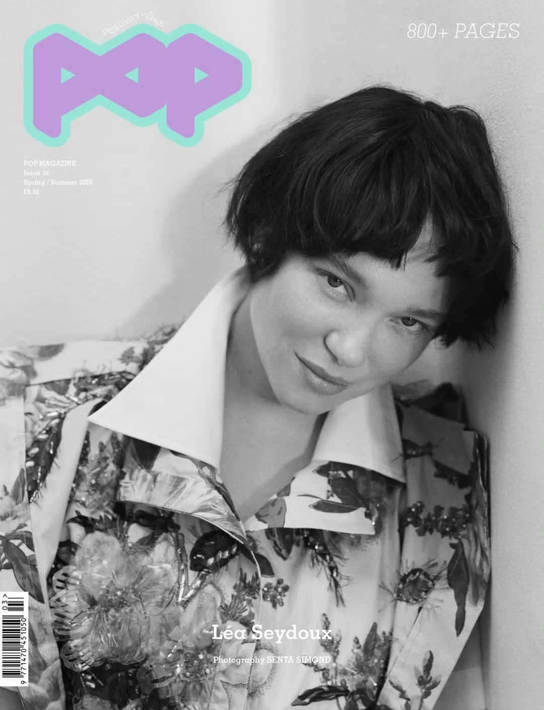 LéaSeydouxPopMagazine封面大片摄影SentaSim