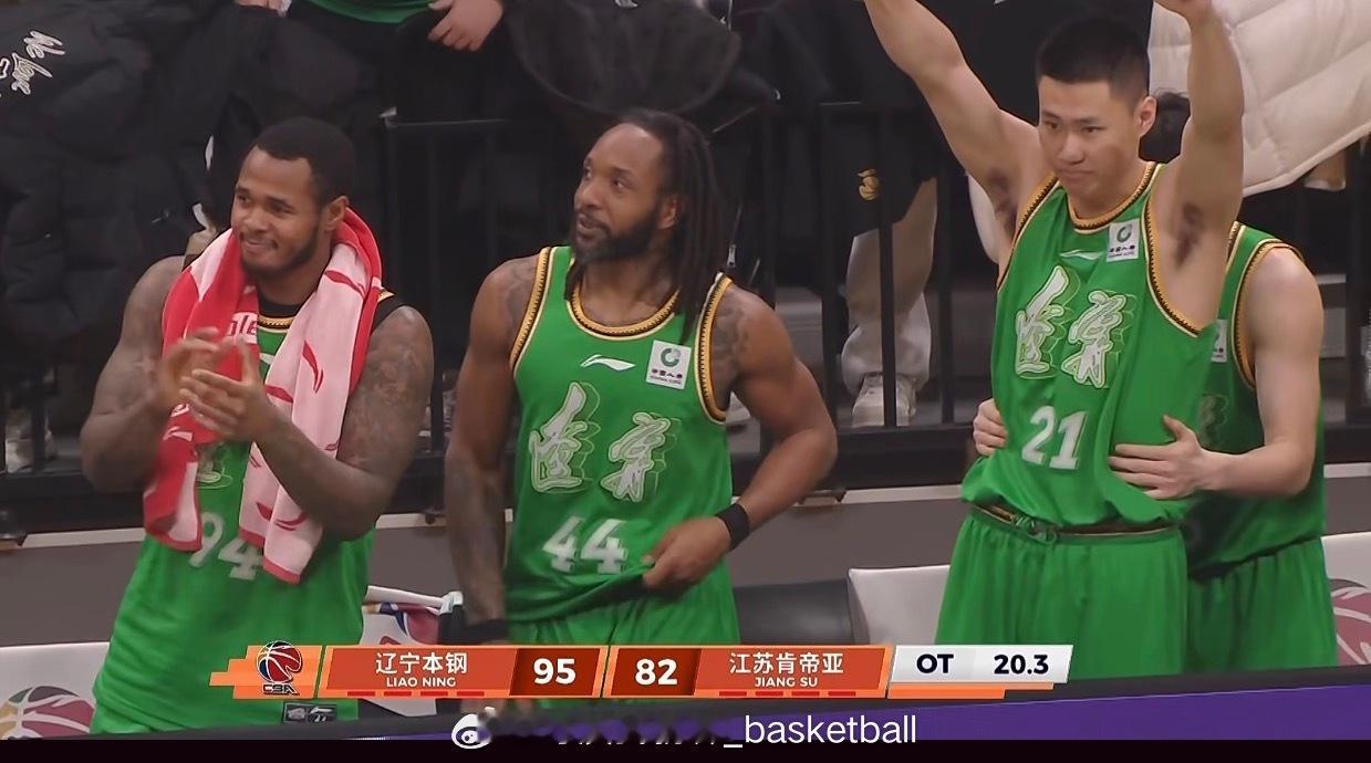 有惊无险，辽宁男篮通过加时赛战胜江苏肯帝亚，将自己第一阶段的战绩定格为11胜12