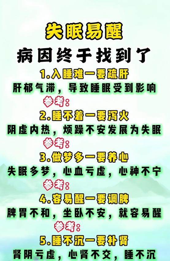 睡不好分5种情况，对照看看你的失眠属于哪类