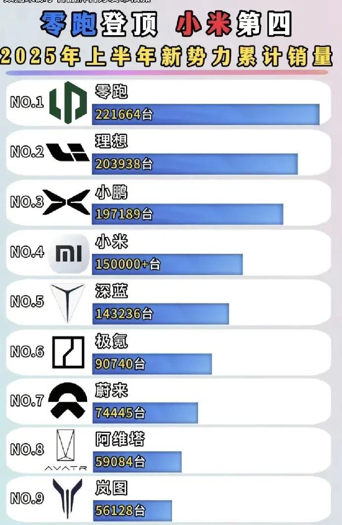 这下特斯拉的时代要被彻底终结了。你做梦都想不到，2025年上半年销量最好的不是常