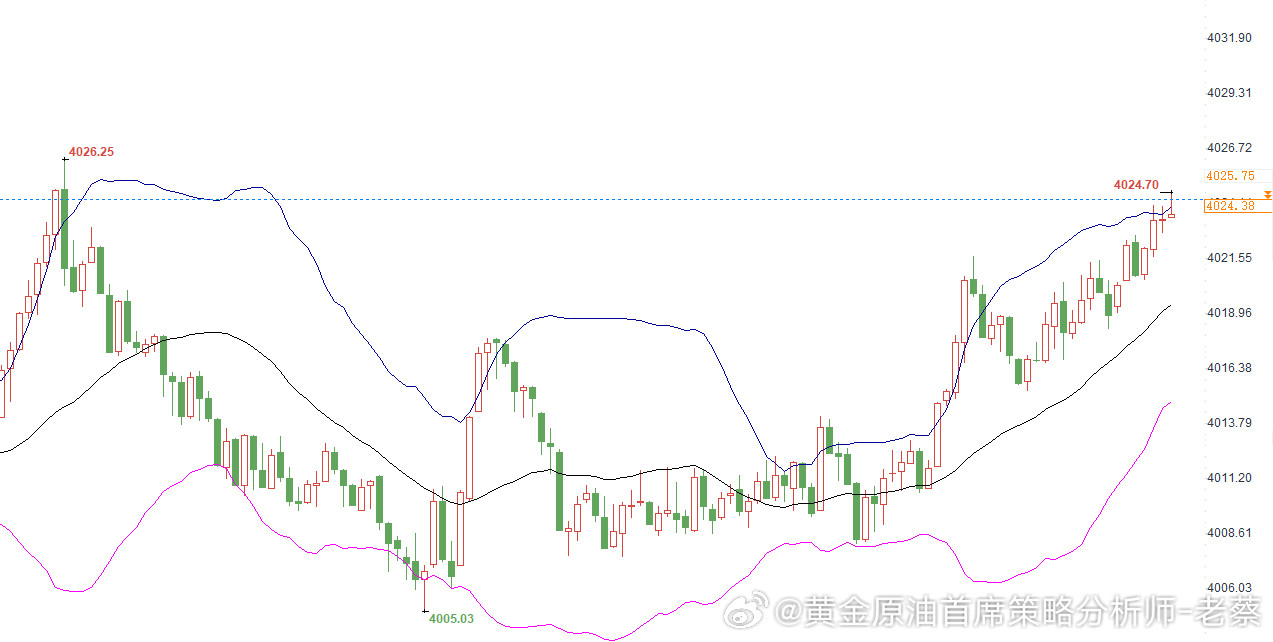 黄金4008多单精准布局，现于4024位置止盈离场，160点收益顺利拿下！