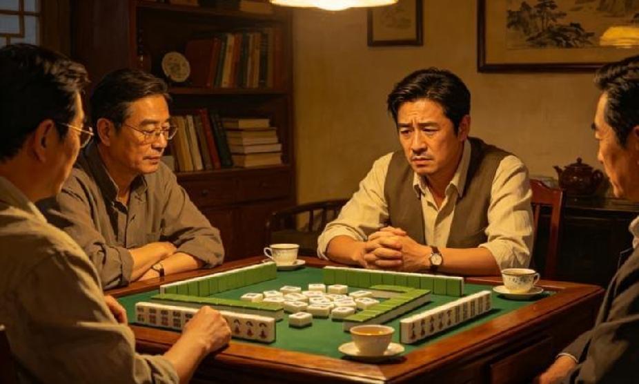 处长的战友过来看他，招呼打会麻将，叫我也上桌。我不了解情况，只听说他也是个什