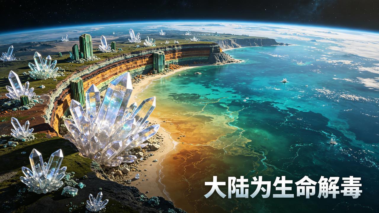 如果我告诉你，地球上大陆的出现，根本不是为了让我们有地方落脚，而是为了给整个地球