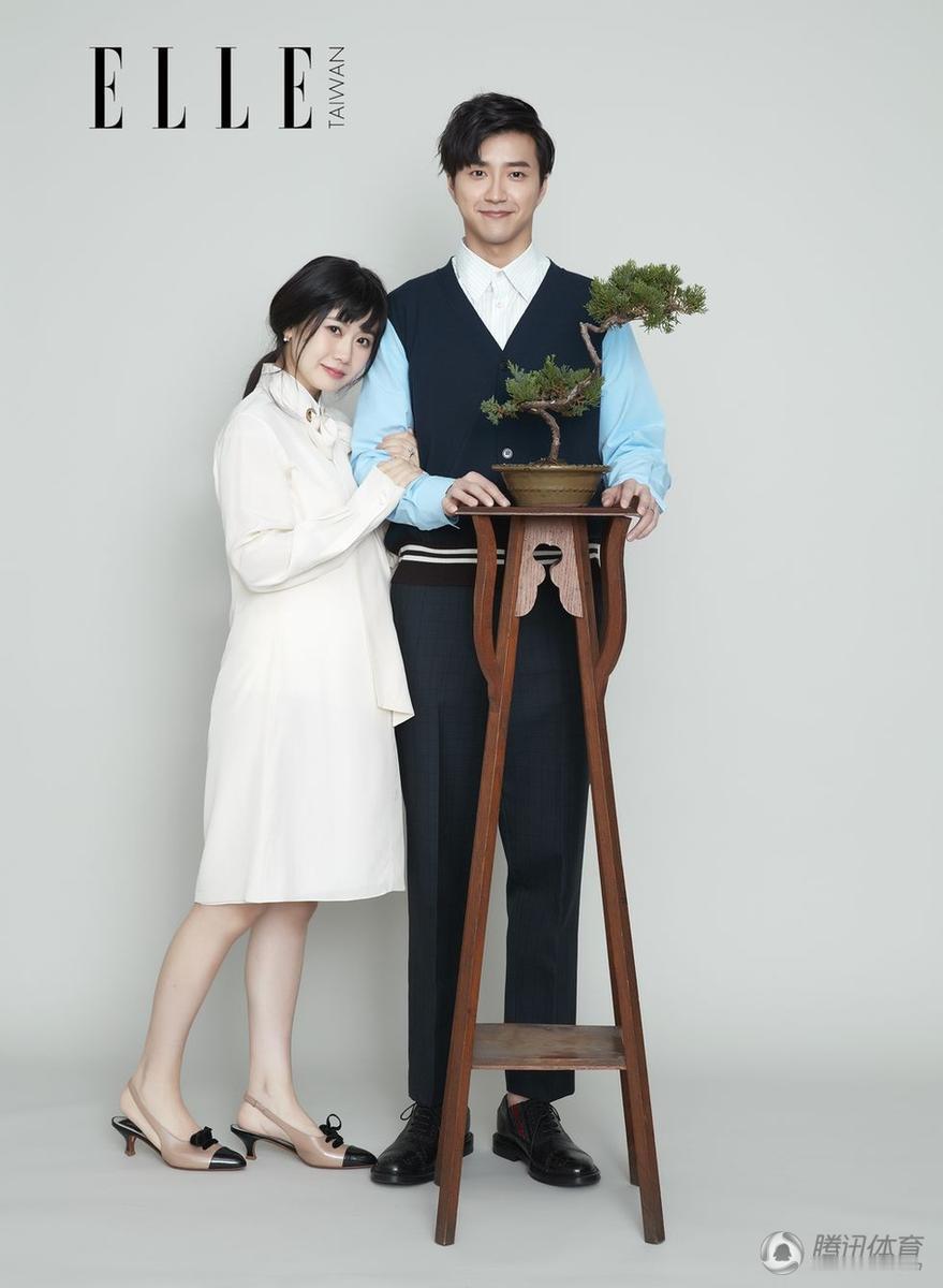 江宏杰挺高的，他的肩膀高度刚好够福原爱依靠。可在过去的婚姻生活中，他却成不了福原