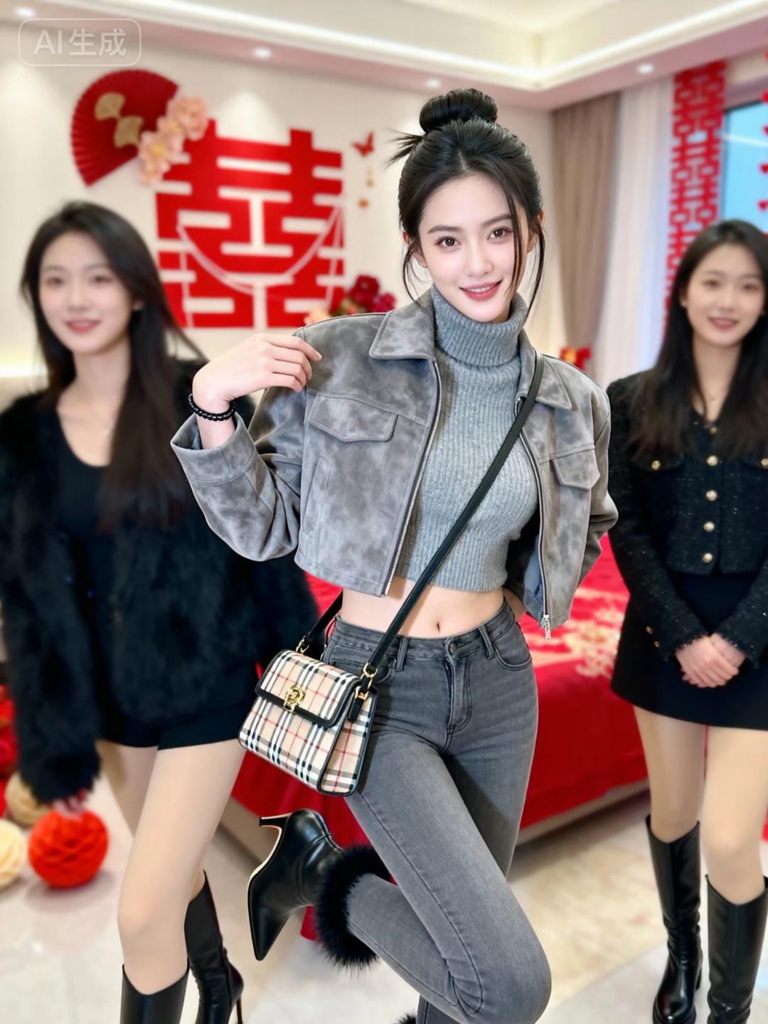 你们见过最耐看的女孩子长什么样子AI其实真的很好看