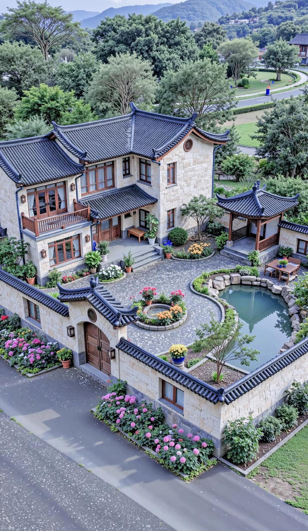 这样的小院子是不是很多人的向往[赞]