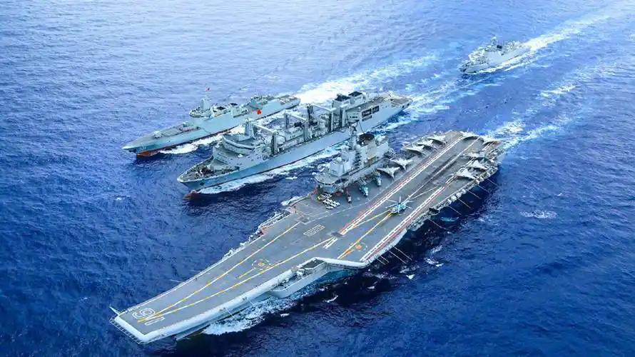 立贴为证！我有一种预感，辽宁舰航母战斗群应该会像上半年055大驱编队环澳大利亚演