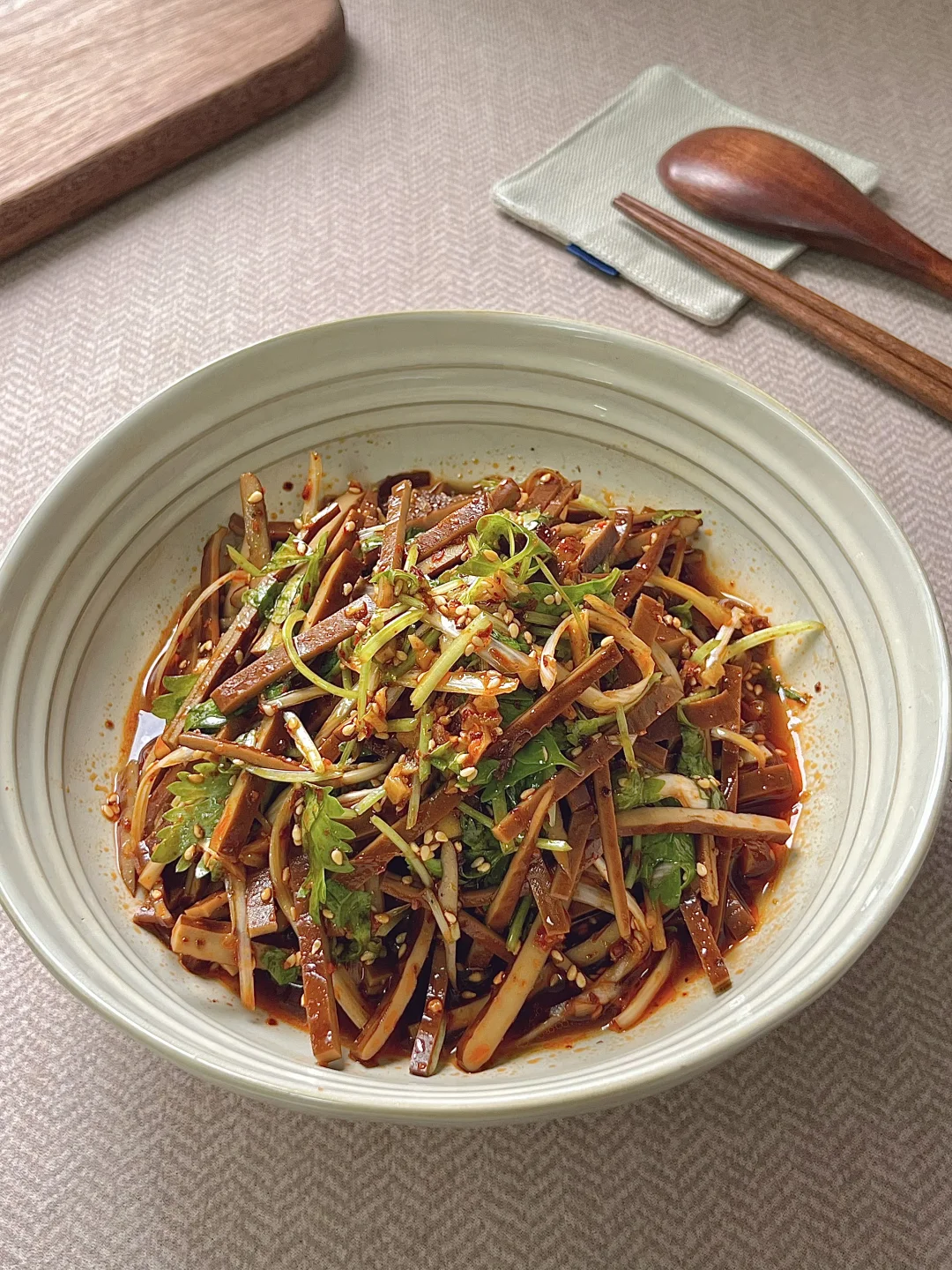 那么简单还能那么好吃⁉️凉拌豆干太好吃🤤