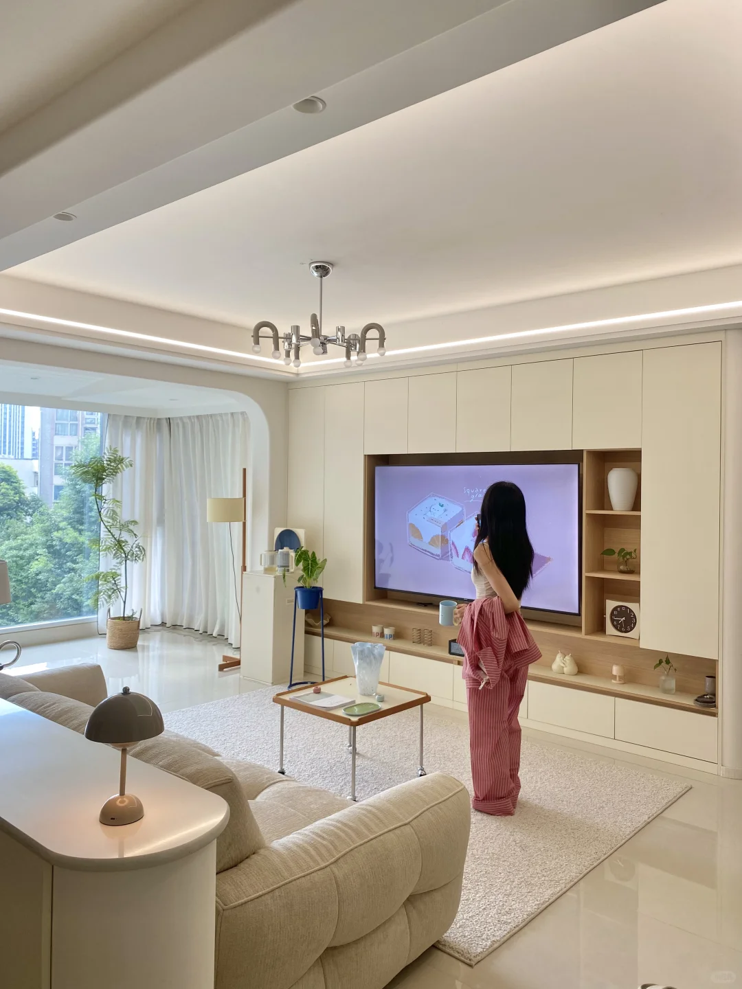 13w，85㎡被我装成120㎡，也太幸福啦……