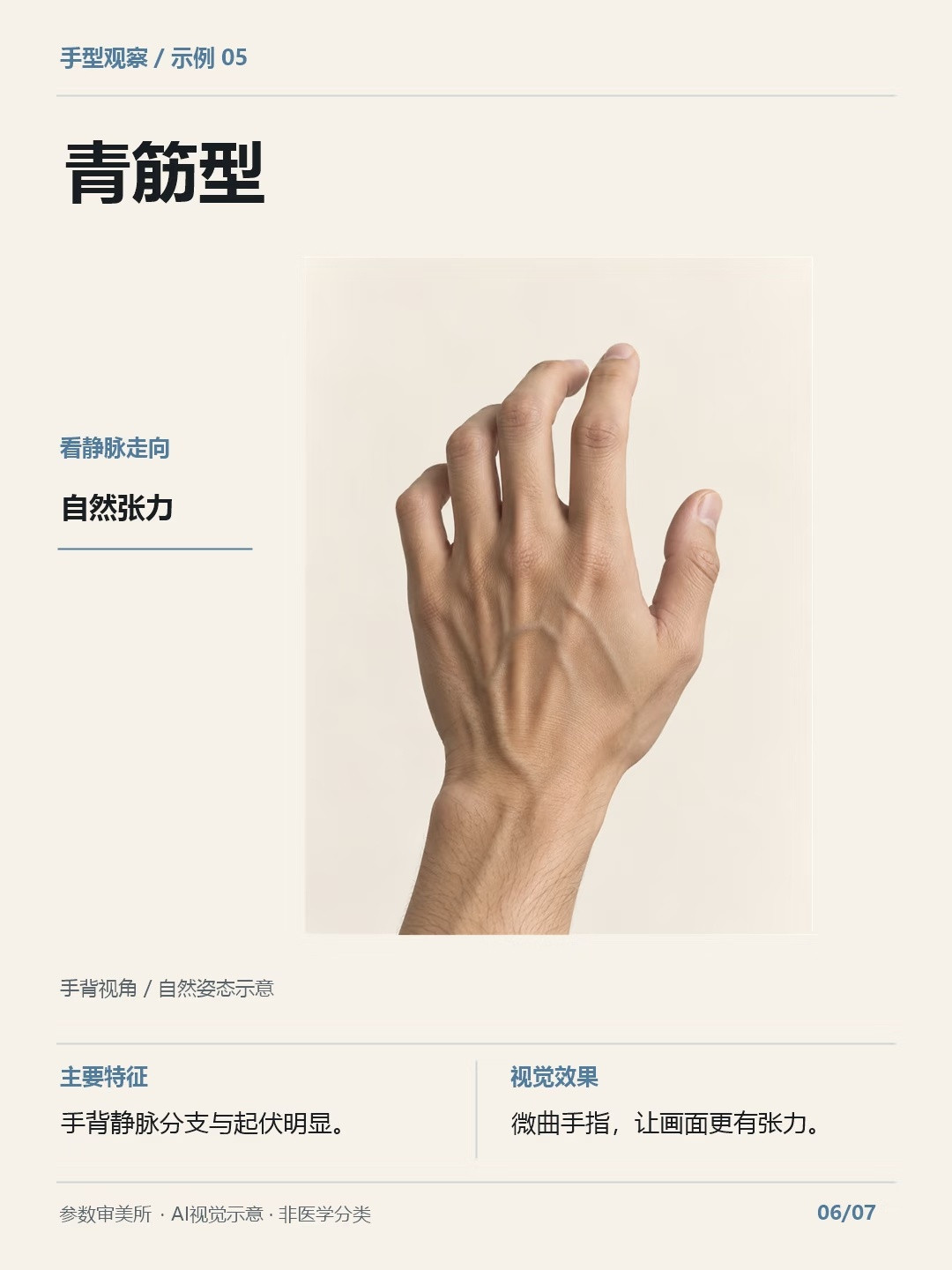 一口气看完5种手型​​​