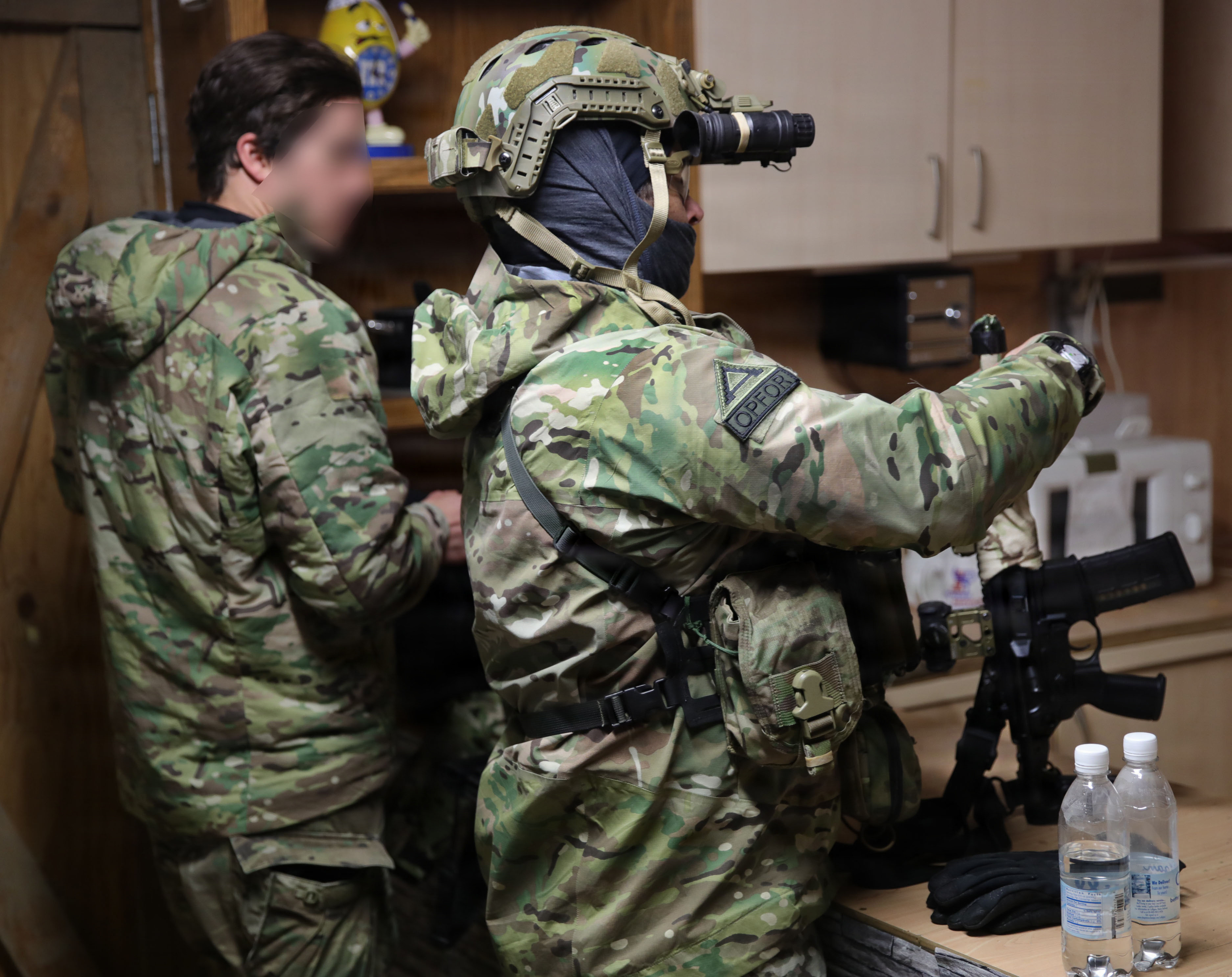 参加深度打击演习的10thSFG（A）2营烽火问鼎计划