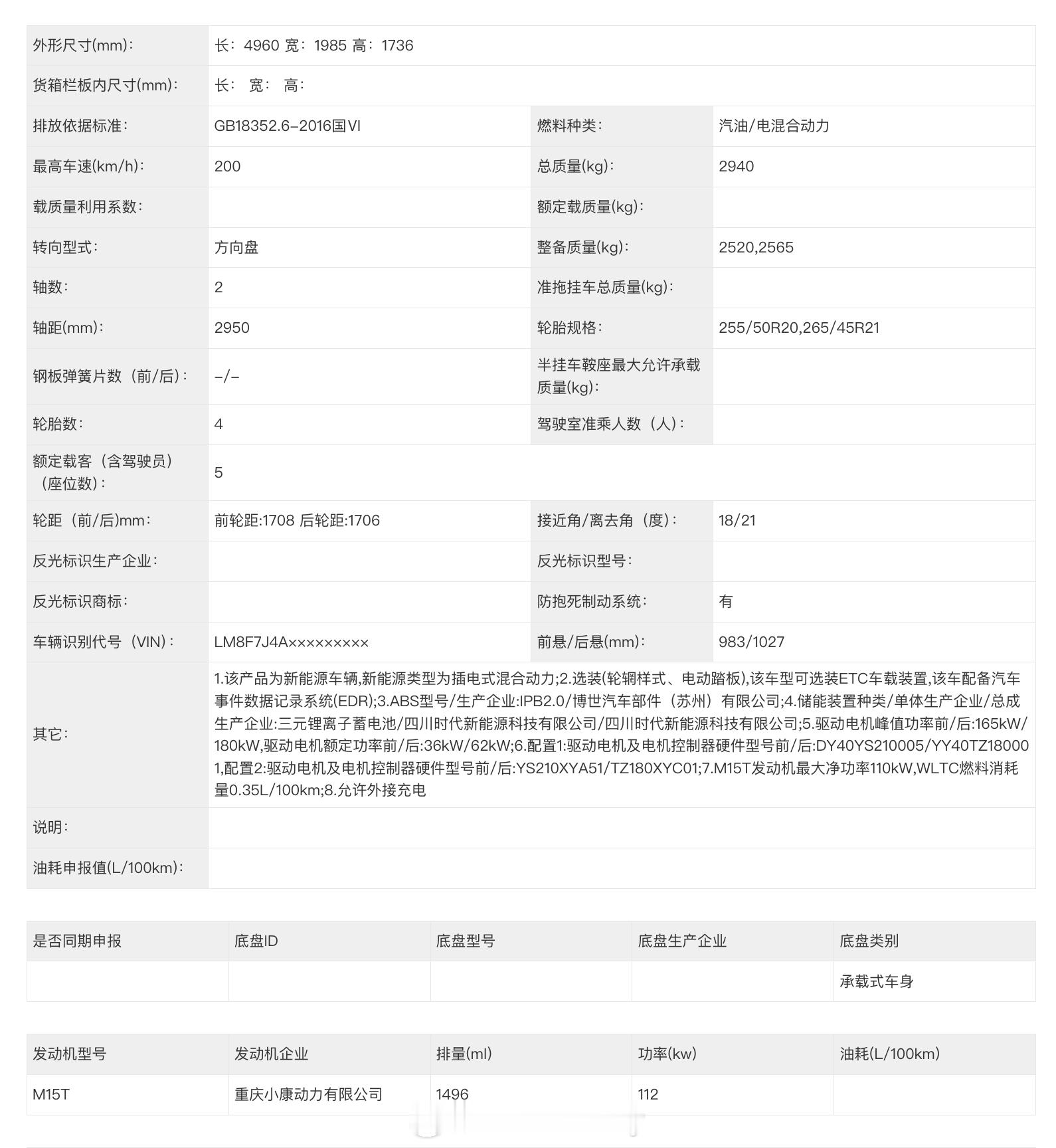 看完很顶的三排六座再来看看大五座战场问界M6申报信息也来了组成问界当下SUV产品