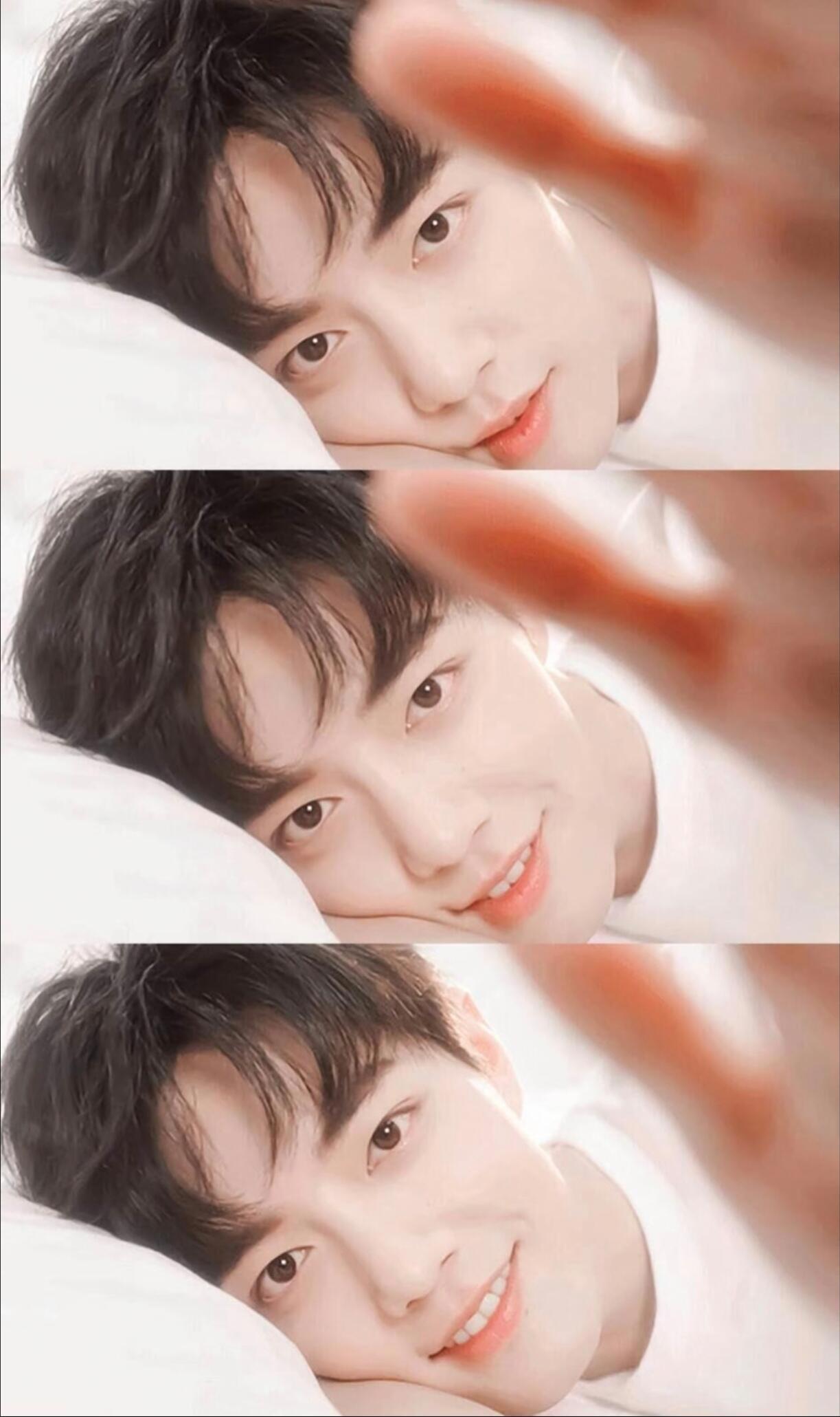 肖战向全世界安利我担肖战的微笑，心都化了💖