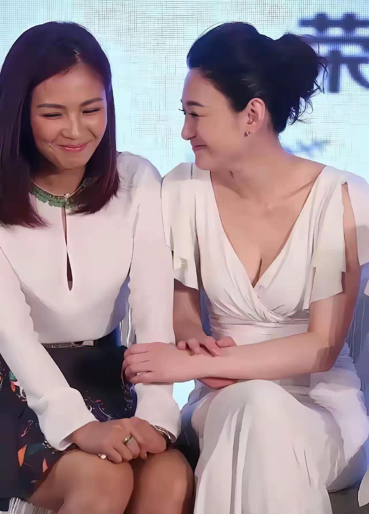 【李小冉的颜值能秒杀刘涛吗？比你白，比你高，比你深】颜值审美很主观，但从同框对比