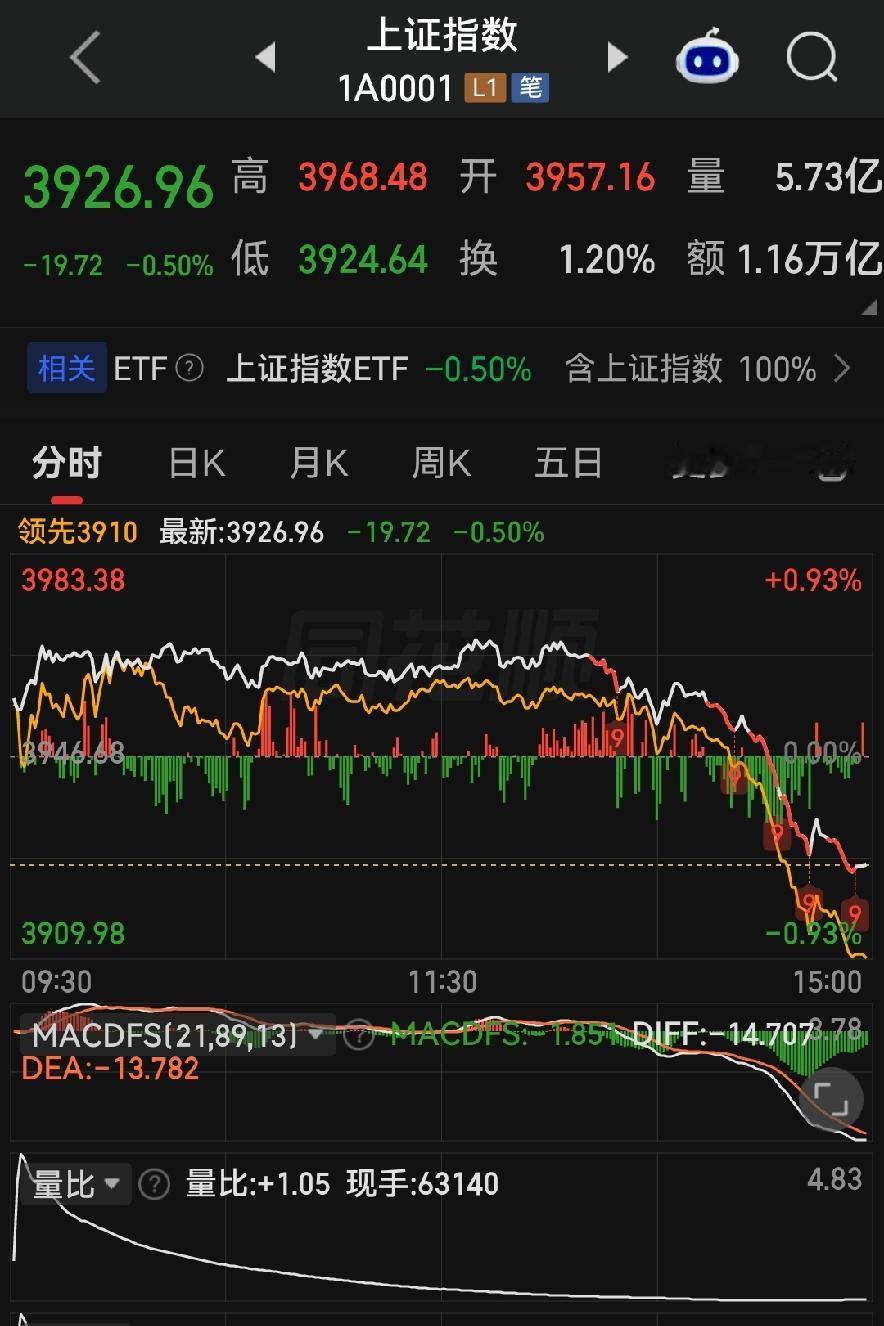 高开诱多，尾盘高台跳水！明天千万不要乱操作！各位朋友些，今天这个盘面，真的是