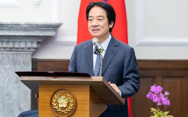 “台独”分子赖清德发表声明8月5日，赖清德在接见“凯达格兰论坛：2026印太