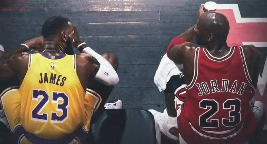 大范甘迪：詹姆斯和乔丹的相同点就是赢球！在NBA历史上，从来没有人拥有比勒布朗更