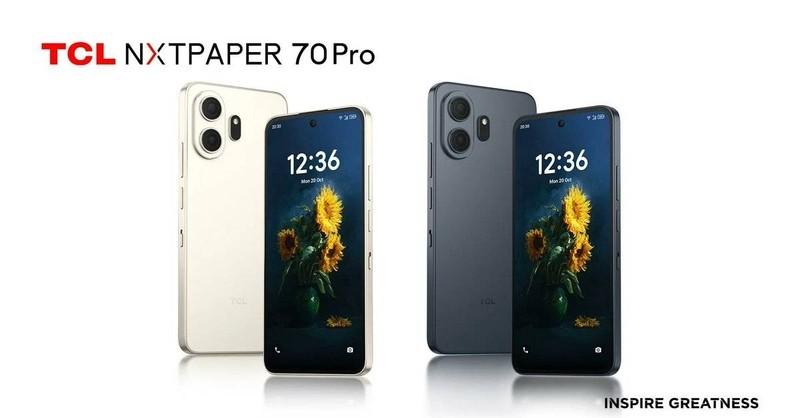 TCL推NXTPaper双新品：70Pro手机与NoteA1平板亮相CES。