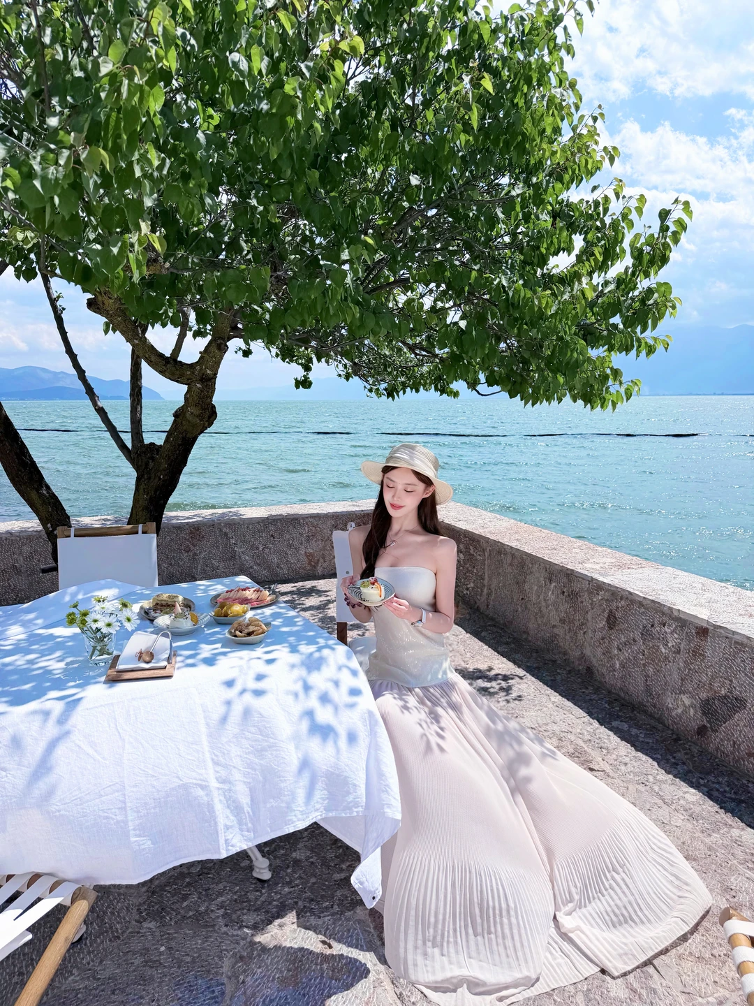 大理与归墅 来南法了🪻