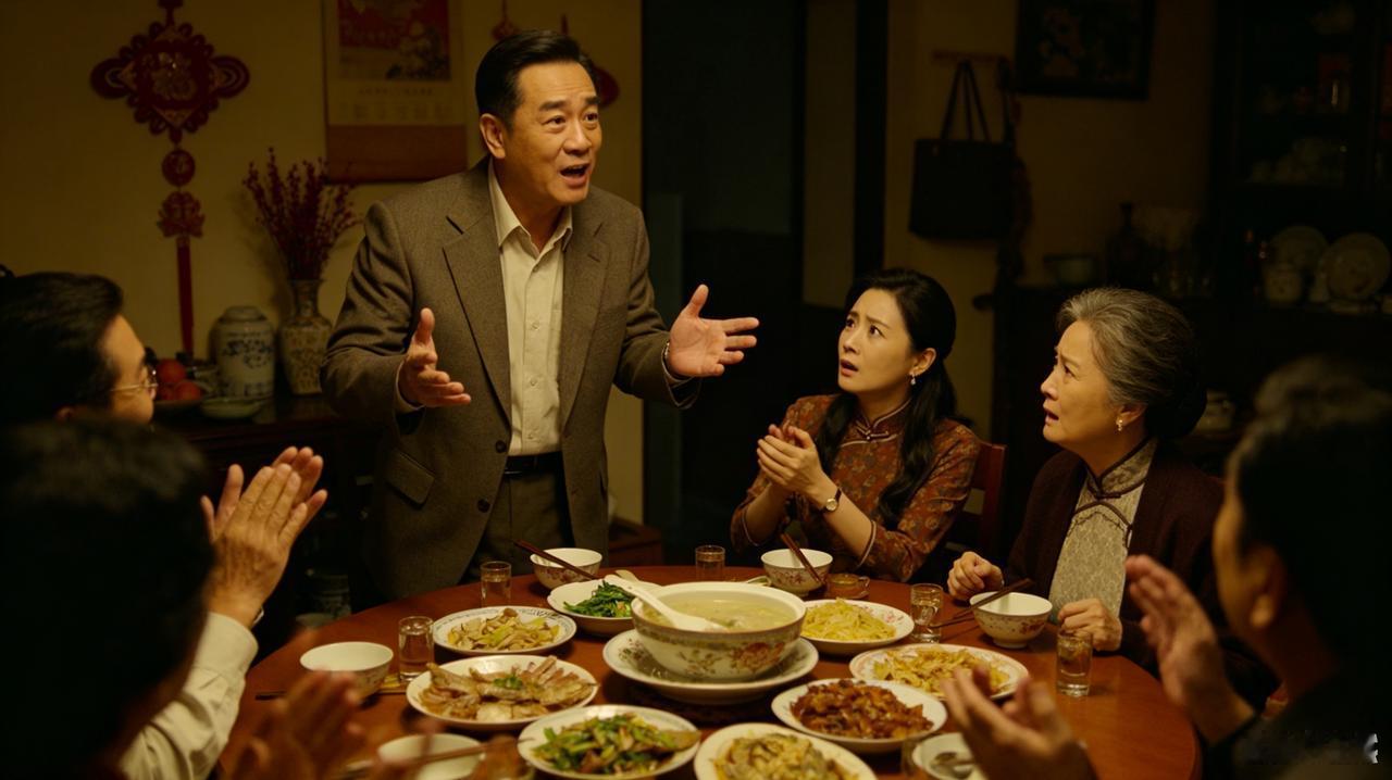 丈夫在家宴上宣布要供妹妹留学，全家欢呼，我妈笑着问道：你每月工资8500，她一年