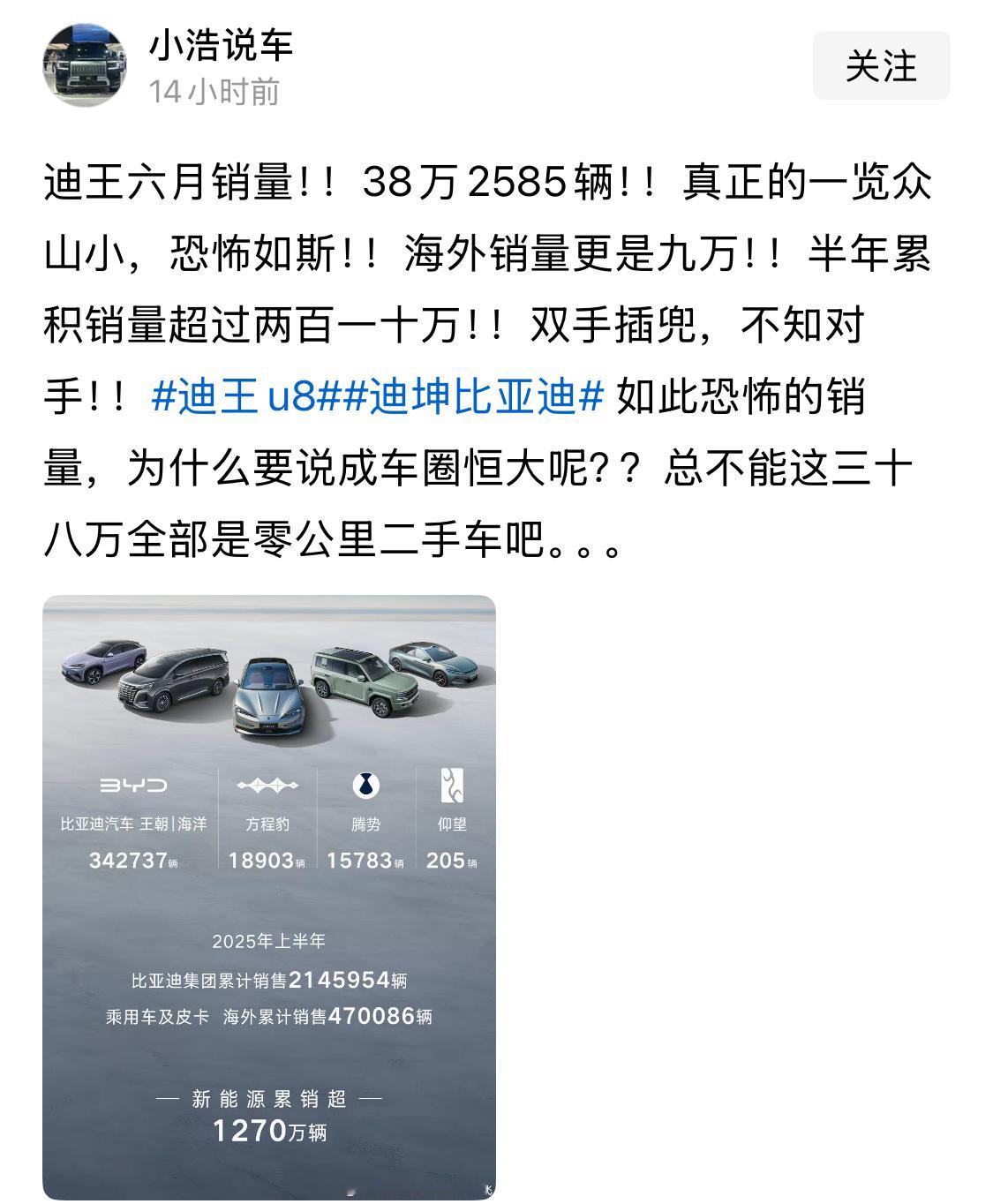 国内不用看，海外销量才是亮点。那可是一片蓝海啊。​​​